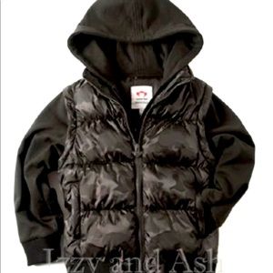 Appaman hoodie with removable sleeves size 7